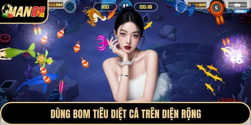 Dùng bom tiêu diệt cá trên diện rộng