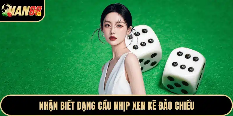 Nhận biết dạng cầu nhịp xen kẽ đảo chiều